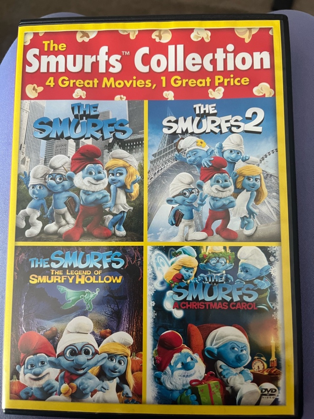 The Smurfs 4-Movie DVD Collection